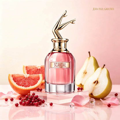 Jean Paul Gaultier Scandal Eau De Parfum (80ml/ 2.7 Oz)-A Honey-Floral Gourmand Fragrance Blending Youthful Sweetness With Mature Sensuality; Suitable For Various Occasions, Including Casual Dates.