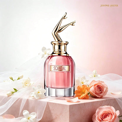 Jean Paul Gaultier Scandal Eau De Parfum (80ml/ 2.7 Oz)-A Honey-Floral Gourmand Fragrance Blending Youthful Sweetness With Mature Sensuality; Suitable For Various Occasions, Including Casual Dates.