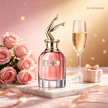 Jean Paul Gaultier Scandal Eau De Parfum (80ml/ 2.7 Oz)-A Honey-Floral Gourmand Fragrance Blending Youthful Sweetness With Mature Sensuality; Suitable For Various Occasions, Including Casual Dates.