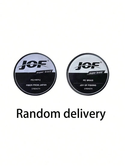 JOF 8-Strand 300m/500m/1000m PE Fishing Line – Ultra-Smooth, Wear-Resistant, Tough & Durable For Sea Fishing, Boat Fishing, And Raft Fishing| Super High Tensile Strength| Random Color