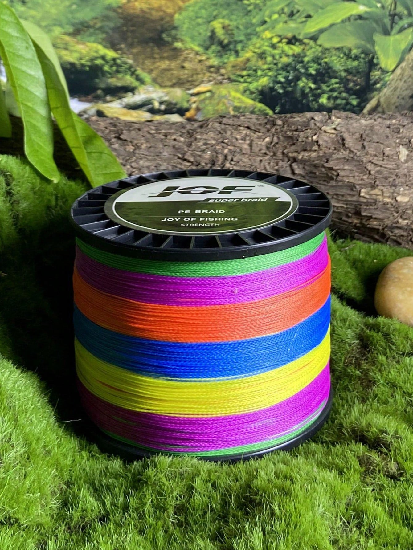 JOF 8-Strand 300m/500m/1000m PE Fishing Line – Ultra-Smooth, Wear-Resistant, Tough & Durable For Sea Fishing, Boat Fishing, And Raft Fishing| Super High Tensile Strength| Random Color