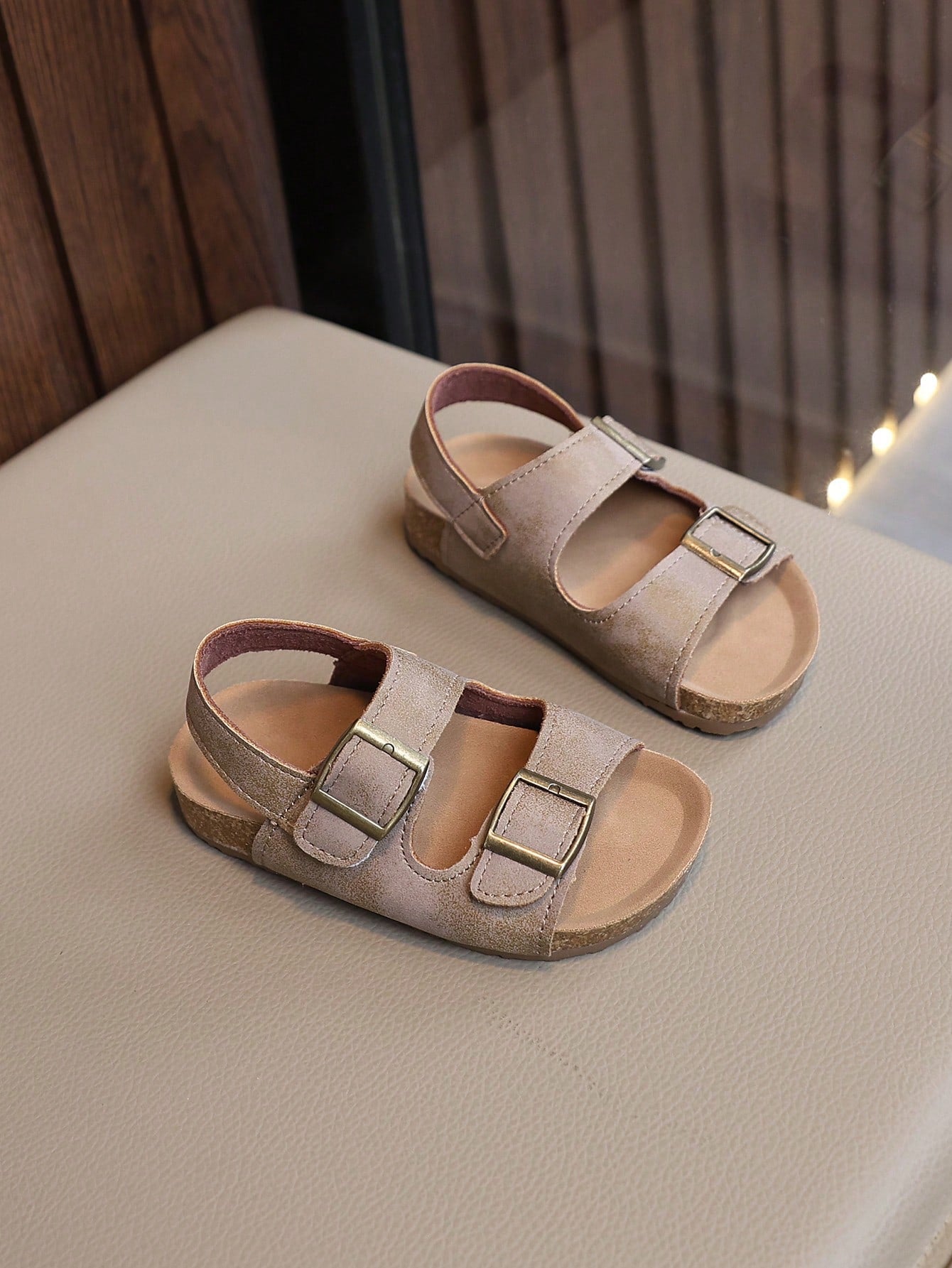 Kids Sandals, Summer Girls' Closed Toe Sandals, Boys' Roman Sandals, Baby Beach Shoes (Run Large, Please Order According To Actual Insole Length)
