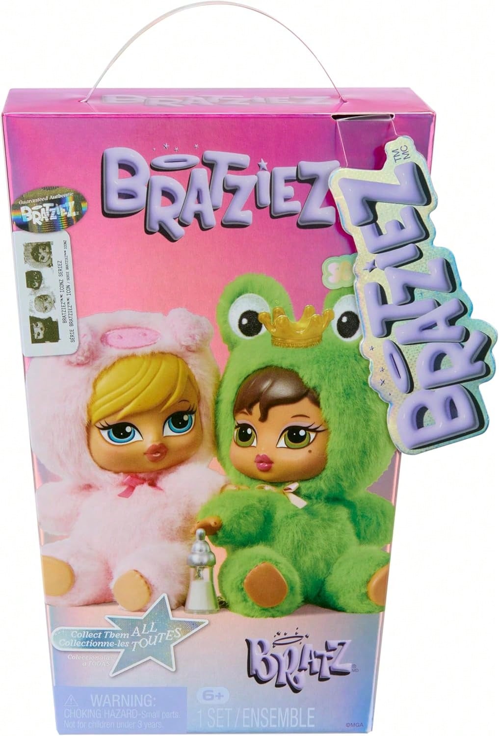 L.O.L.SURPRISE! Bratziez Iconz Series Blind Box, Collectible Toy With Pendant And Accessories, Random Style Surprise Gift