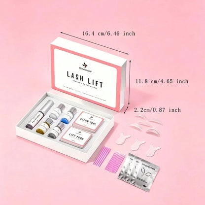 Lash Lift Kit, Professional Eyelash Perm Curling Set With Upgraded Glue, Semi-Permanent Lash Extension Perming Kit For Salon, Home Use & Perfect Gift For Lash Lovers