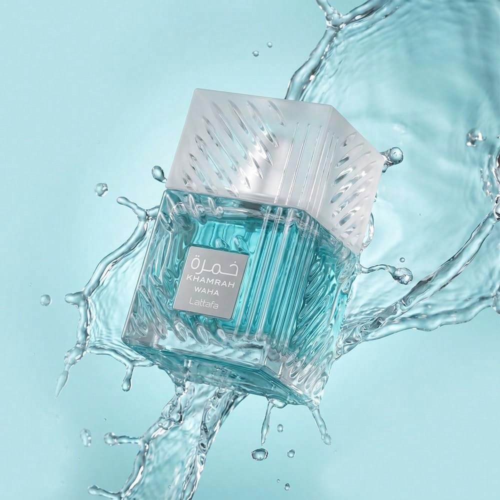 Lattafa Khamrah Waha Unisex Fragrance (100ml/3.4 Oz) – Featuring Notes Of Bergamot, Juniper, Yuzu, Ginger, Tonka Bean, And Vanilla. A Long-Lasting Unisex Scent Suitable For All Occasions; An Excellent
