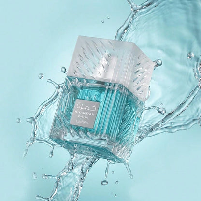 Lattafa Khamrah Waha Unisex Fragrance (100ml/3.4 Oz) – Featuring Notes Of Bergamot, Juniper, Yuzu, Ginger, Tonka Bean, And Vanilla. A Long-Lasting Unisex Scent Suitable For All Occasions; An Excellent