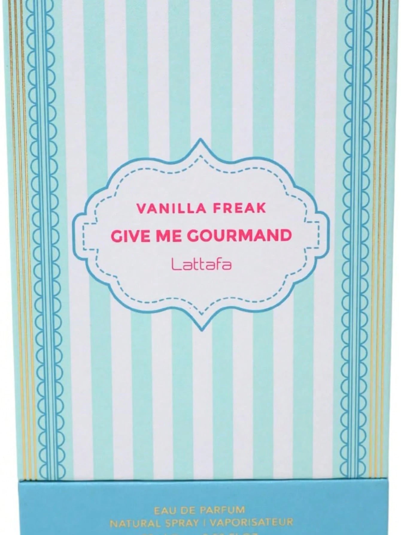 Lattafa Vanilla Freak Eau De Parfum, Give Me Gourmand Collection, Unisex, Spray Form, 75ml, Vanilla Caramel Scent, Woody Notes, Long-Lasting