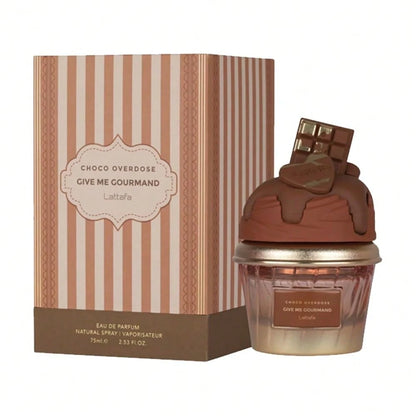 Lattafa Vanilla Freak Eau De Parfum, Give Me Gourmand Collection, Unisex, Spray Form, 75ml, Vanilla Caramel Scent, Woody Notes, Long-Lasting