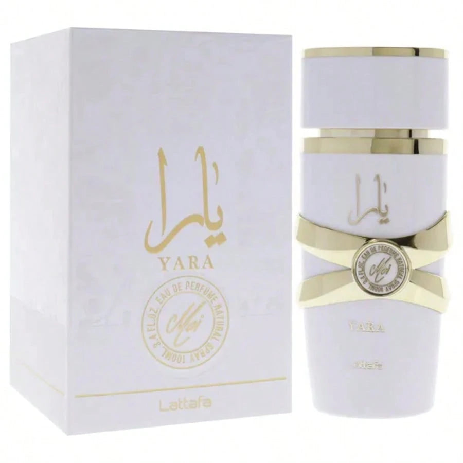 Lattafa Yara Eau De Parfum For Women 100ml- Long Lasting Sweet Floral Vanilla Fragrance- Luxury Pink Bottle Perfume Gift Box