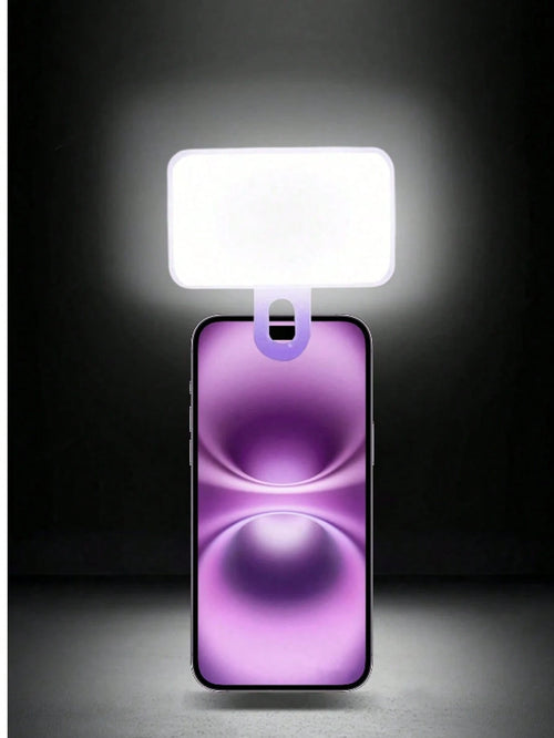 LED Selfie Light, Portable Selfie Lamp, Clip-On Fill Light, Phone Selfie Light, Phone Fill Light. With Good Lighting Effect After Using The Fill Light, It Is An Excellent Beauty Selfie Assistant.