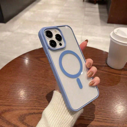 Luxury Candy Wireless Charging Phone Case Compatible With IPhone 17 Pro Max, 16, 15, 14, 13, 12, 11 Mini, 15 Plus, 16 Pro, 17 E, Magnetic Protective Cover