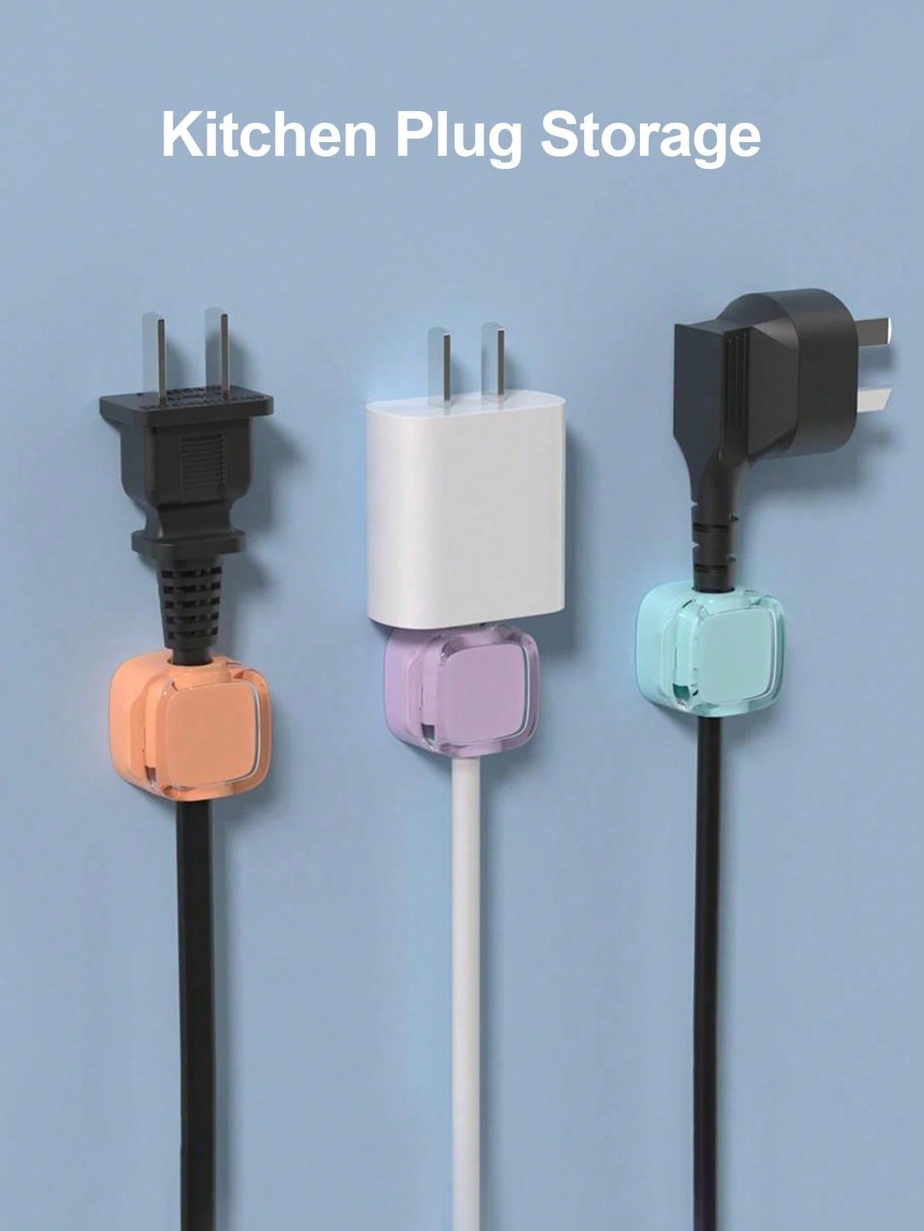 Magnetic Cable Clips (12pcs/6pcs/3pcs/1pc)- Self-Adhesive Cable Organizer, Suitable For Desk/Car/Office- Rubber Material, Fits USB/Power Cords- Home, Bedside Table, Computer Cable Organizer