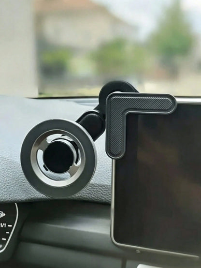 Magnetic Car Phone Holder – 360° Rotating Arm, Strong Magnetic Suction, Air Vent Clip Mount, Hands-Free Floating Screen Car Phone Holder, Suitable For Smartphones