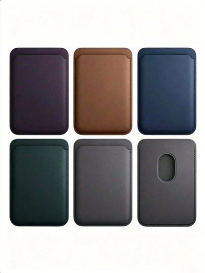 Magnetic Wallet Case Compatible With IPhone 12 13 14 15 16 17 Pro Max Plus Mini, Magnetic Card Holder Accessories
