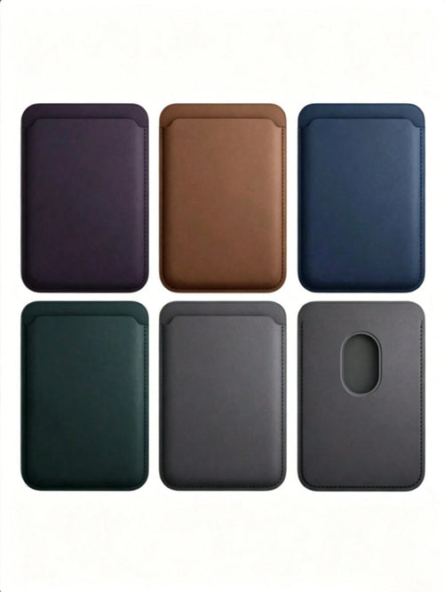 Magnetic Wallet Case Compatible With IPhone 12 13 14 15 16 17 Pro Max Plus Mini, Magnetic Card Holder Accessories