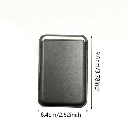 Magnetic Wallet Case Compatible With IPhone 12 13 14 15 16 17 Pro Max Plus Mini, Magnetic Card Holder Accessories