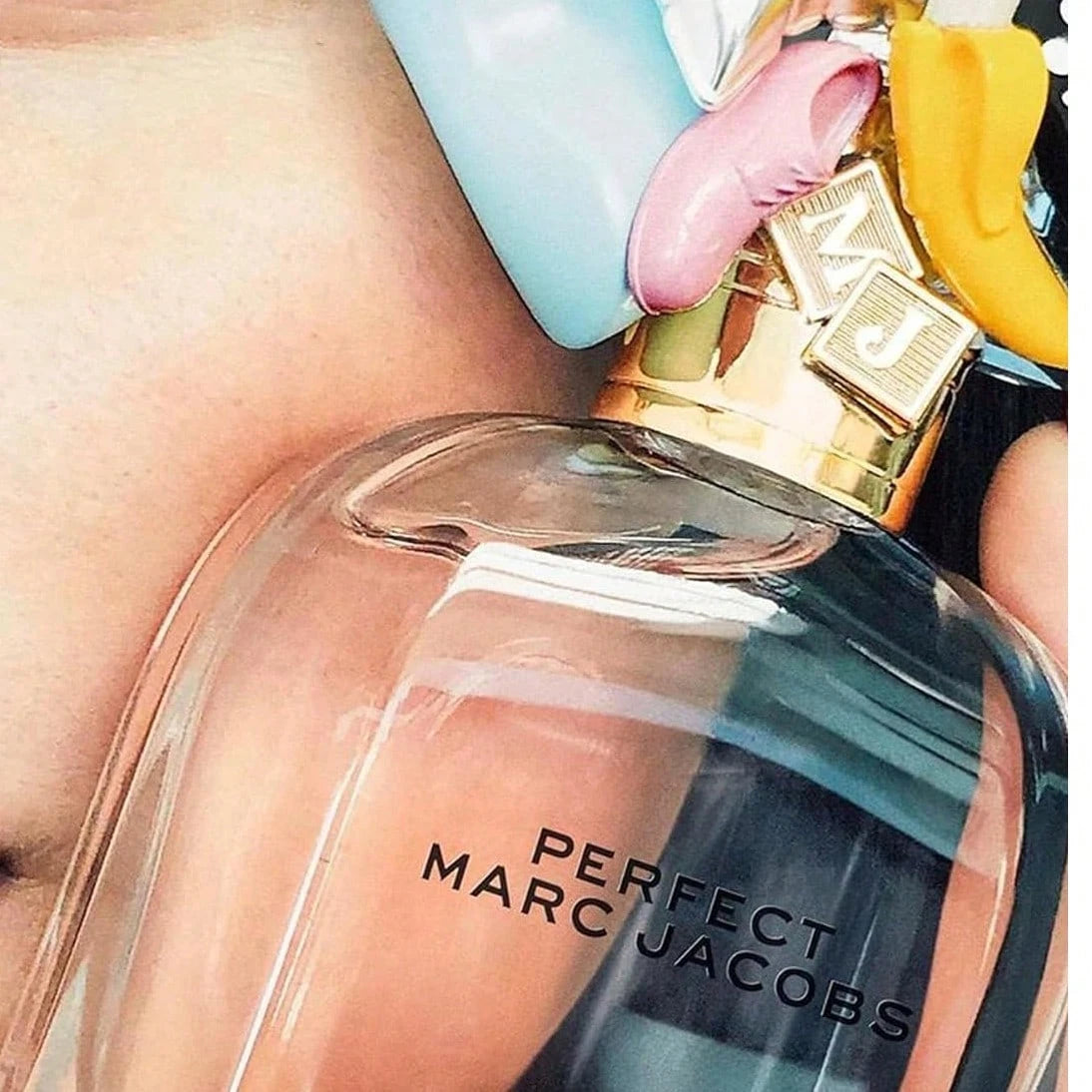Maison Francis Kurkdjian Marc Jacobs Perfect Eau De Toilette – 3.4 Oz (100 Ml), Floral Fragrance For Women – Featuring Notes Of Rhubarb And Daffodil; Ideal For Birthdays And Holidays.
