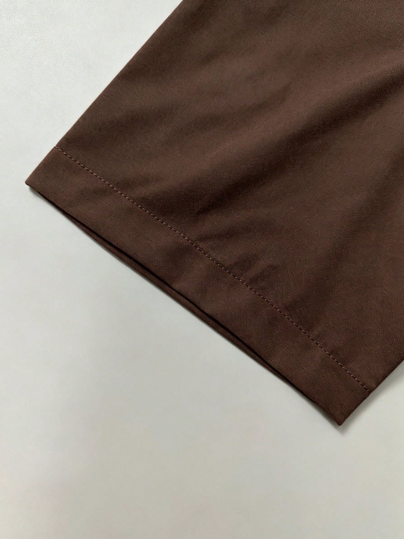 Manfinity Dauomo Men's Solid Color Front Button Casual Daily Short Sleeve Shirt