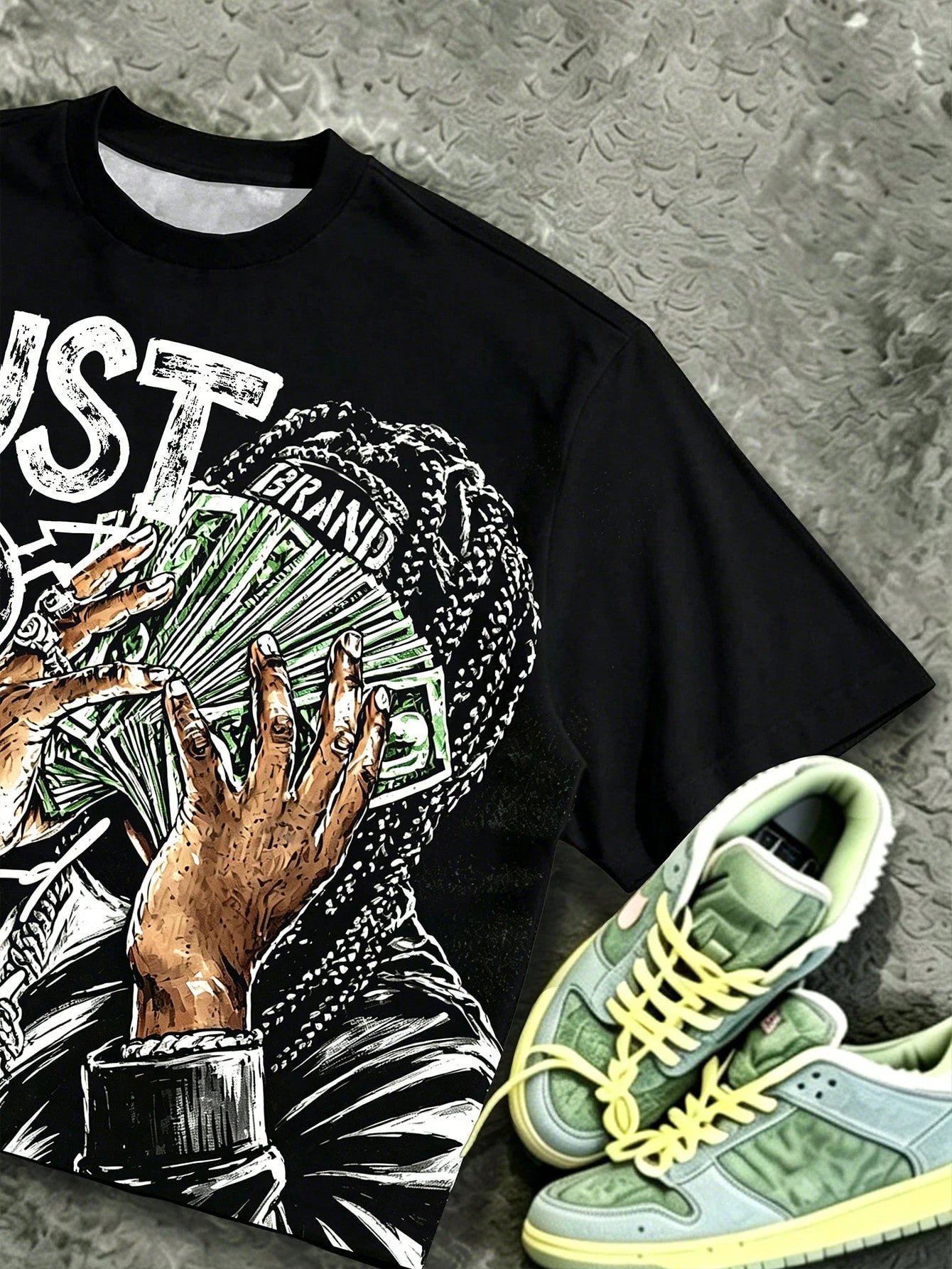 Manfinity EMRG Men's Streetwear Casual Loose Fit T-Shirt