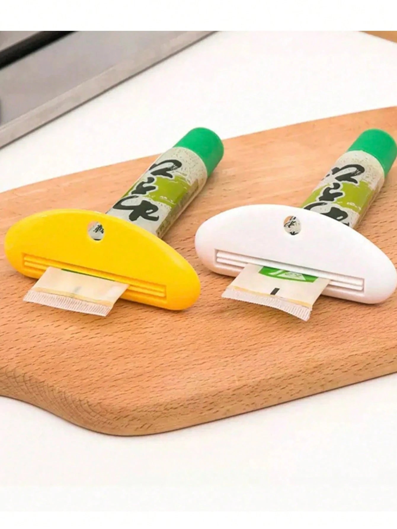Manual Plastic Toothpaste Squeezer, Vertical Bathroom Dispenser For Toothpaste, Face Wash, Hand Cream, No Electricity Needed, Home Bathroom Decor, Autumn, Back To School Decor