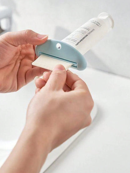 Manual Plastic Toothpaste Squeezer, Vertical Bathroom Dispenser For Toothpaste, Face Wash, Hand Cream, No Electricity Needed, Home Bathroom Decor, Autumn, Back To School Decor