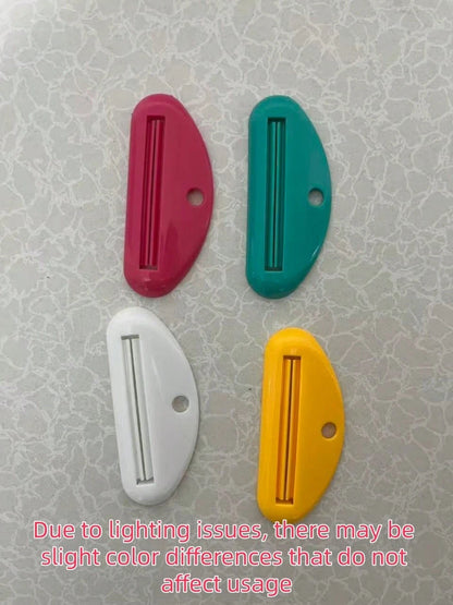 Manual Plastic Toothpaste Squeezer, Vertical Bathroom Dispenser For Toothpaste, Face Wash, Hand Cream, No Electricity Needed, Home Bathroom Decor, Autumn, Back To School Decor