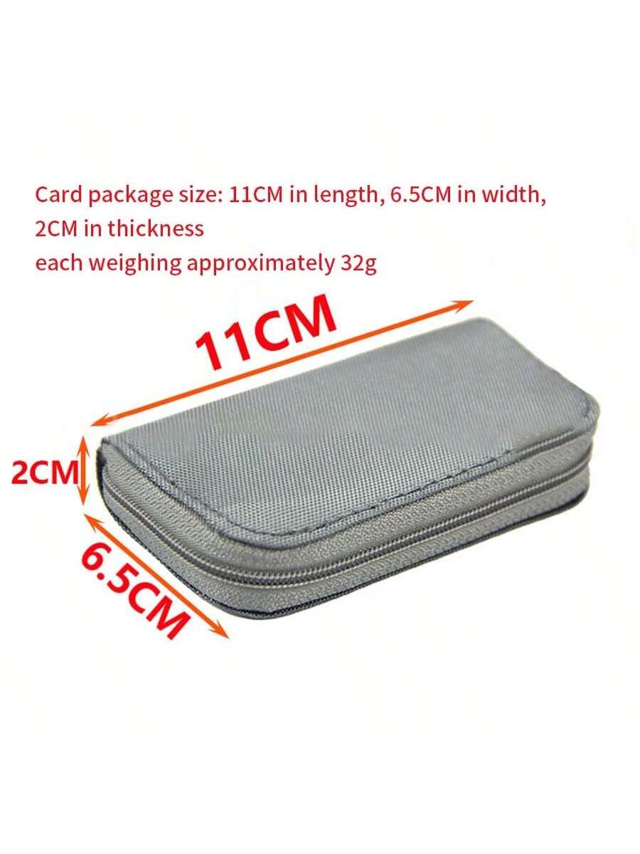 Memory Card Storage Bag Carrying Case Holder Wallet 22 Slots For CF/SD/Micro SD/SDHC/MS/DS Game Accessories Memory Card Box Card Case Gifts Gifts For Card Holder Wallet Business Card Holder Credit Car