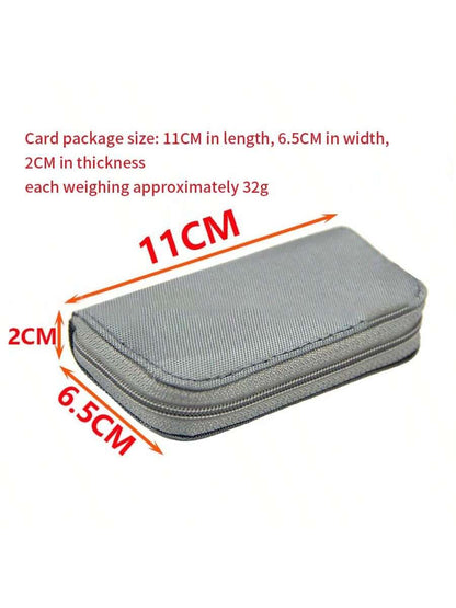 Memory Card Storage Bag Carrying Case Holder Wallet 22 Slots For CF/SD/Micro SD/SDHC/MS/DS Game Accessories Memory Card Box Card Case Gifts Gifts For Card Holder Wallet Business Card Holder Credit Car