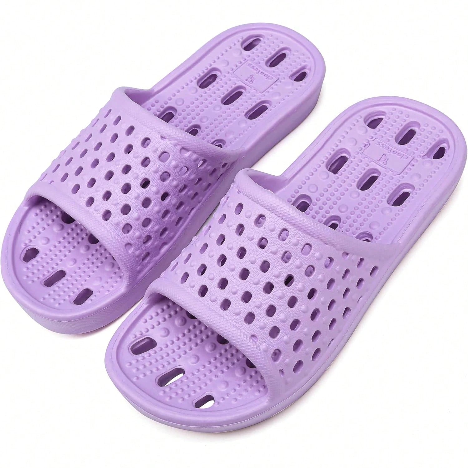 Men's And Women's Shower Shoes, Non-Slip Quick-Dry Bathroom Slippers With Drainage Holes, Lightweight Sandals For Swimming Pools, Gyms, Bathrooms, And College Dormitories