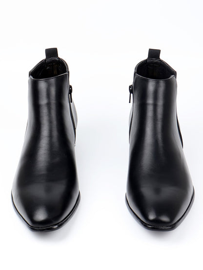 Men's Business Casual Chelsea Dress Boots,Go With Jacket