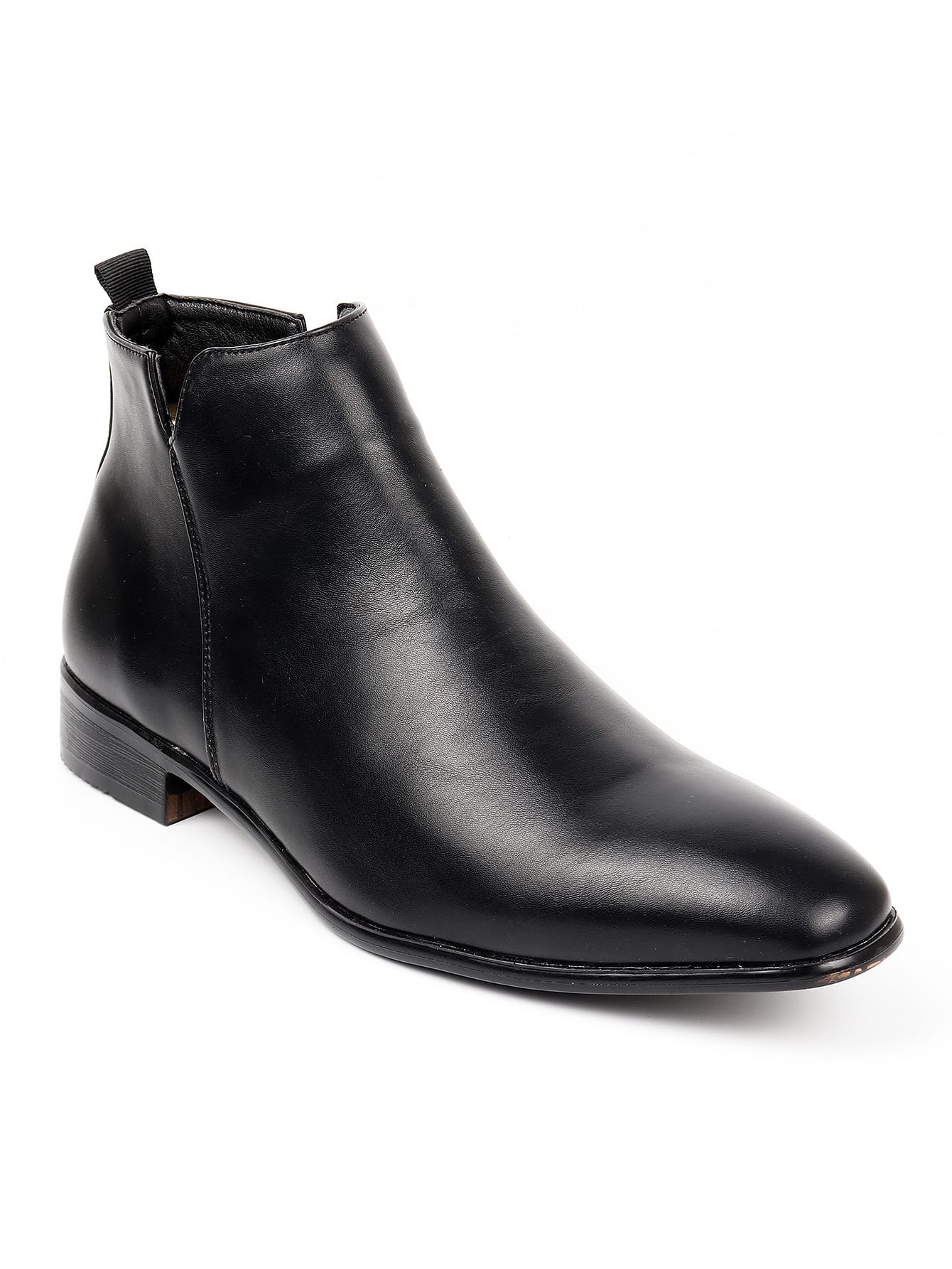 Men's Business Casual Chelsea Dress Boots,Go With Jacket