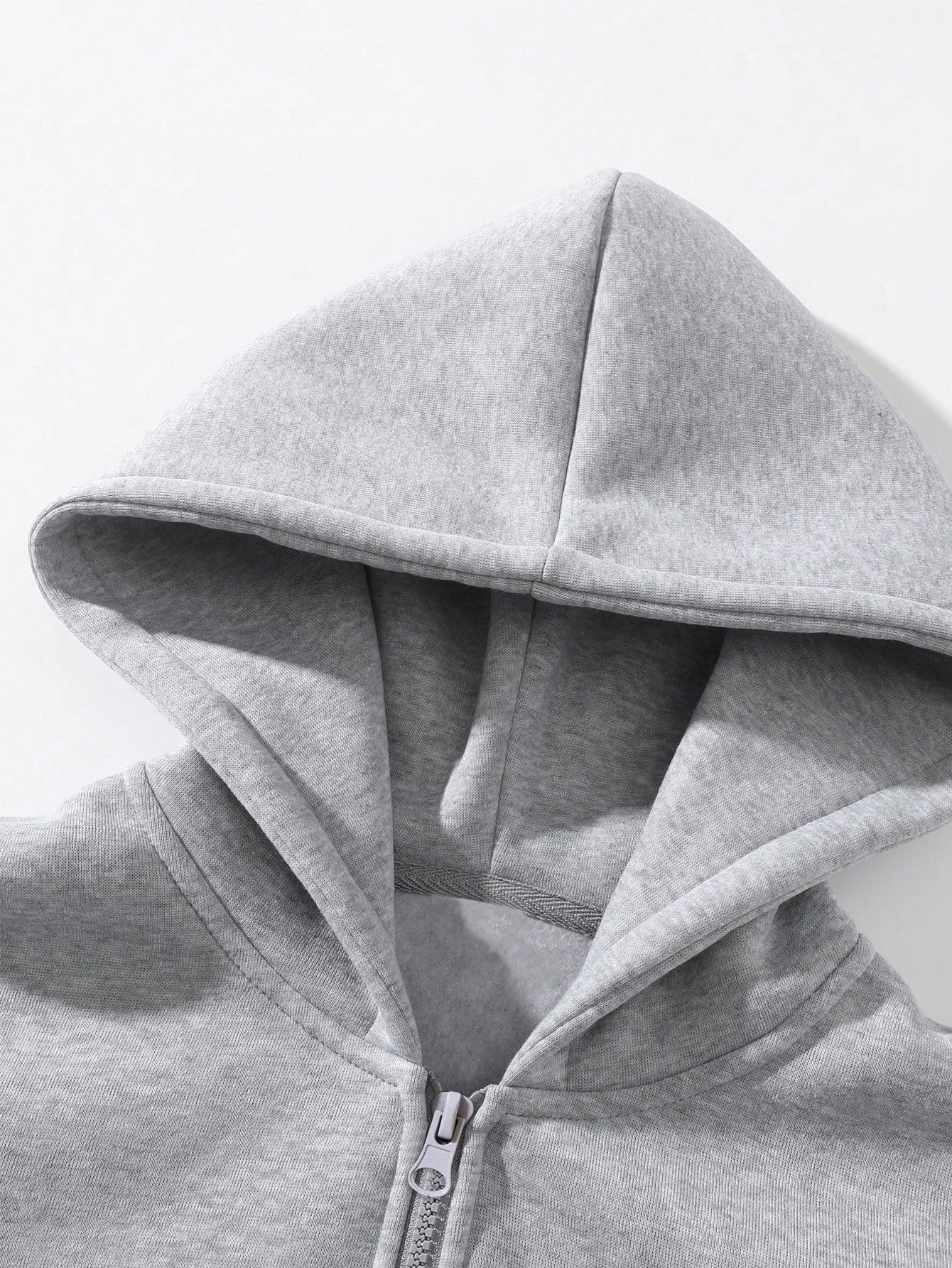 Men's Solid Color Half-Zip Pullover Hooded Sweatshirt, Couple Style Fleece Sweatshirt Sports