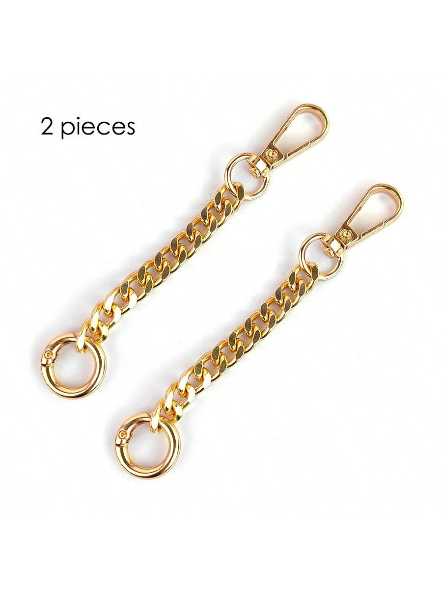 Metal Wallet Chain Strap Extension Accessory Pendant, Extended Crossbody Bag Shoulder Strap, Small Bag Chain Extension Accessory