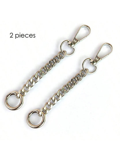 Metal Wallet Chain Strap Extension Accessory Pendant, Extended Crossbody Bag Shoulder Strap, Small Bag Chain Extension Accessory