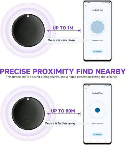 Mini GPS Tracker, 1 Count Car GPS Tracker With Weatherproof Magnetic Case, Batteries Powered Hidden Car Tracking Device
