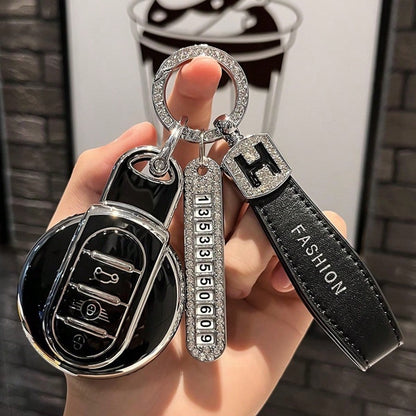 Mini Key Cover For Women, Mini Countryman F54 F55 F56 F60 Car Key Shell