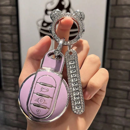 Mini Key Cover For Women, Mini Countryman F54 F55 F56 F60 Car Key Shell
