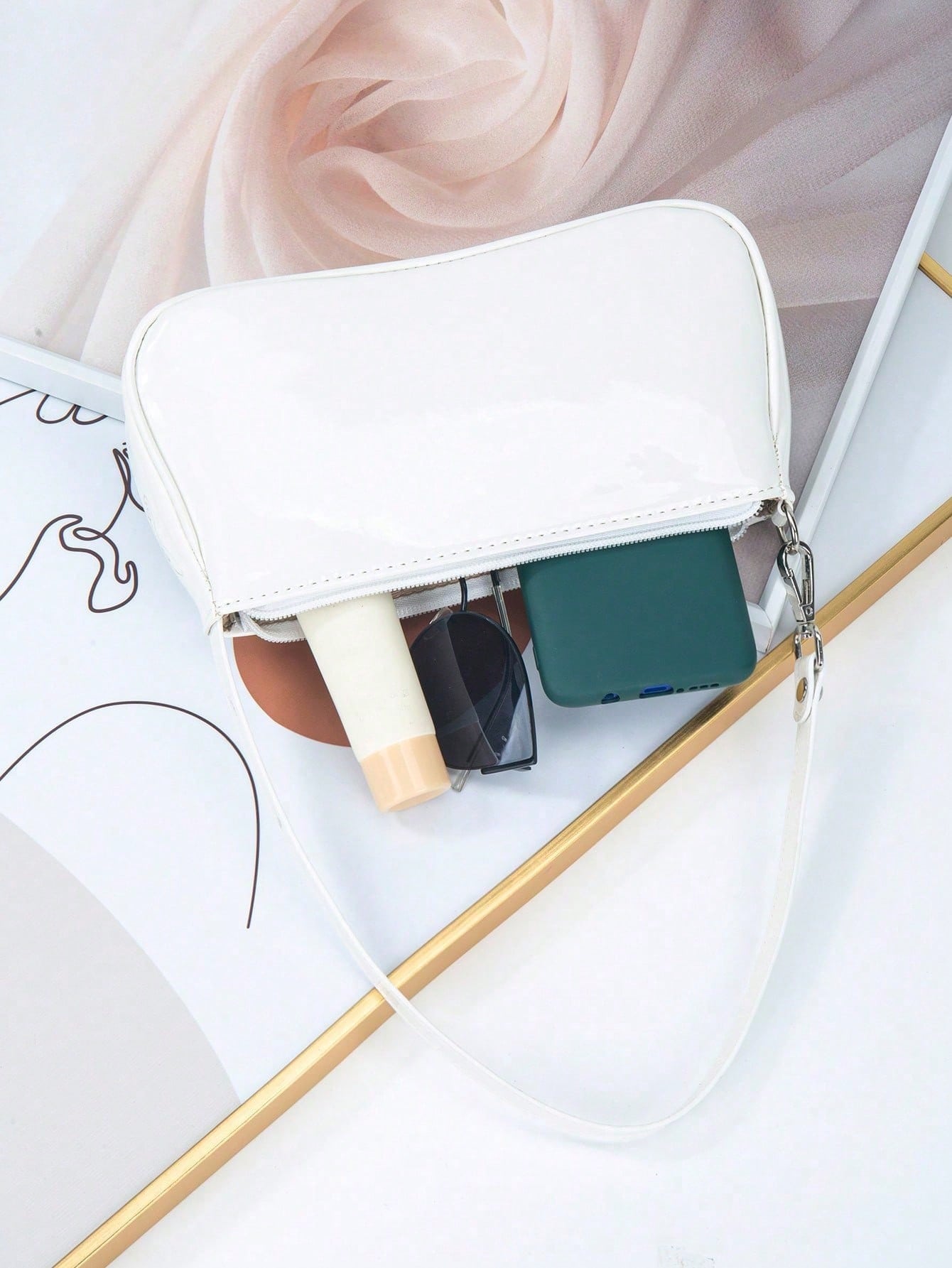 Minimalist Handbag For Teen Girls Women College Students & Office Workers, Ideal For College Work Business Office Occasions