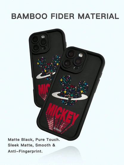 Miniso 1pc New High Airbag Shockproof Case, Official Disney Cartoon Style Pattern, Unique Thick Protective Cover Compatible With Apple IPhone 17 ProMax/Air, 16, 11/12/13/14 Plus, XR, 15 ProMax