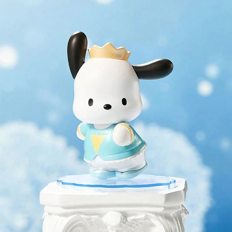 Miniso Sanrio Characters Ballet Series Figure Blind Box, Suitable For Ages 14+, Solid PVC With Delicate Ballet Dress Carving, Elegant Ballerina Styling, Smooth Surface, Exquisite Desktop Display Ornam