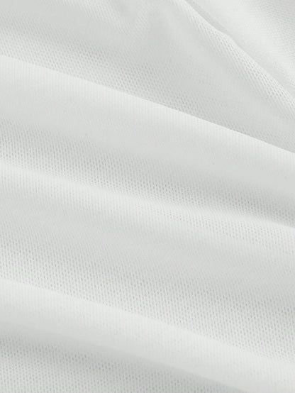 MOD Plus Size V-Neck Flare Sleeve Tied Bow Blouse Bell Sleeve Toptops Whiteblouse White Fall
