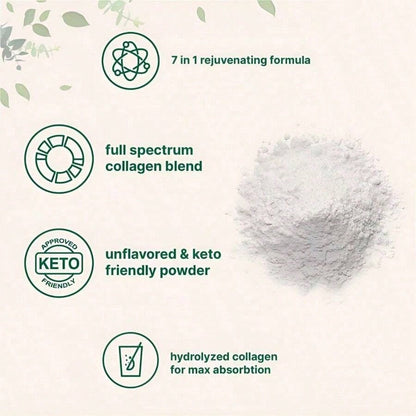Multi Collagen Peptides Powder- Hydrolyzed Protein Peptides With Hyaluronic Acid, Biotin & Vitamin C,Holiday Essentials