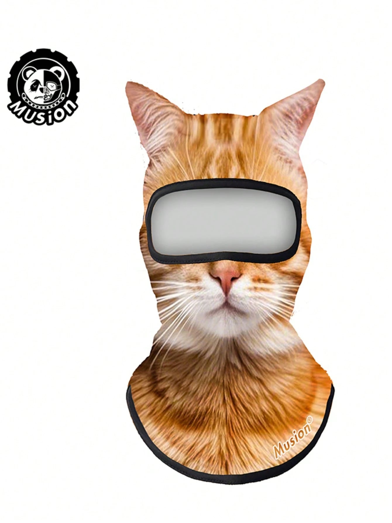 Musion 1/2/3pcs 3D Cat Ski Balaclava With Ears, Anti-Slip Face Mask