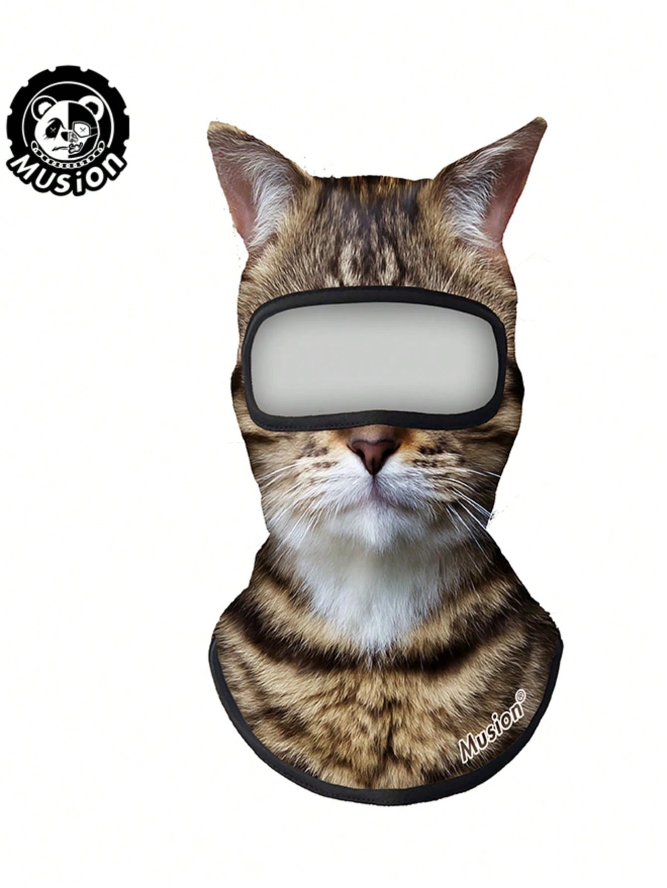 Musion 1/2/3pcs 3D Cat Ski Balaclava With Ears, Anti-Slip Face Mask