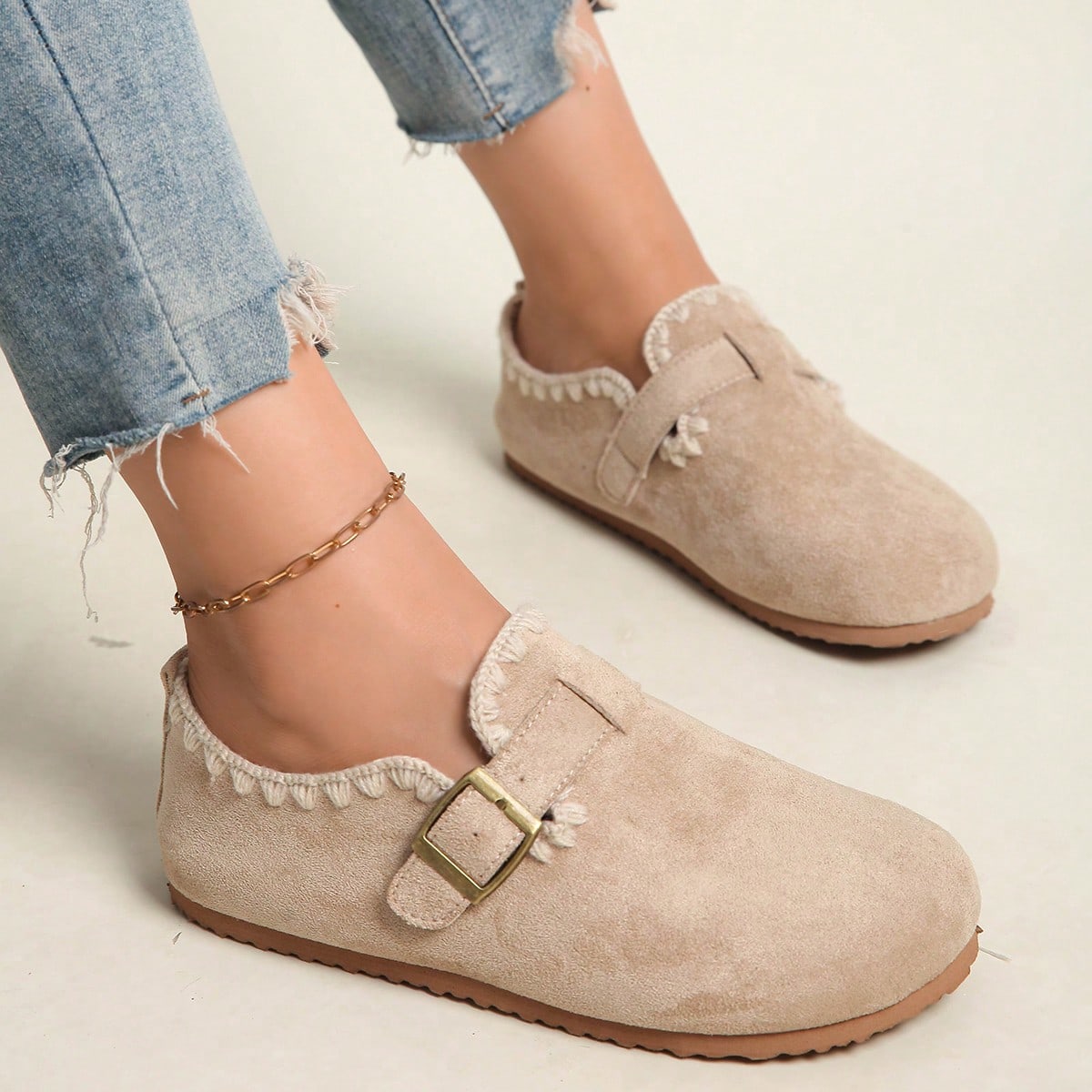 New Autumn Large Size Women's Shoes Soft Sole Single Shoes Versatile Flat Lace-Up Casual Sneaker Szapatos De Mujer Elegante