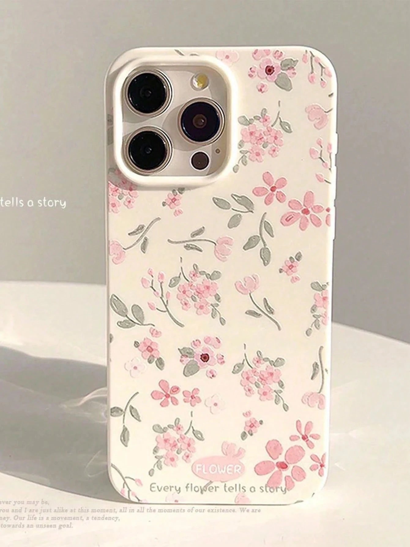 New Spring Flower Pattern Jelly TPU Shockproof Phone Case Compatible With Apple 17 Pro Max/16 Pro Max/15 Pro Max/17 Pro/11 12 13 14 15 16/12/12 Pro/14 Pro Max/13 Pro Max/16 Pro, Jelly TPU Phone Case