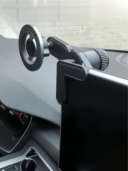 New Telescopic Base Magnetic Car Phone Holder For Dashboard, Hands-Free Phone Mount Suitable For Smartphones