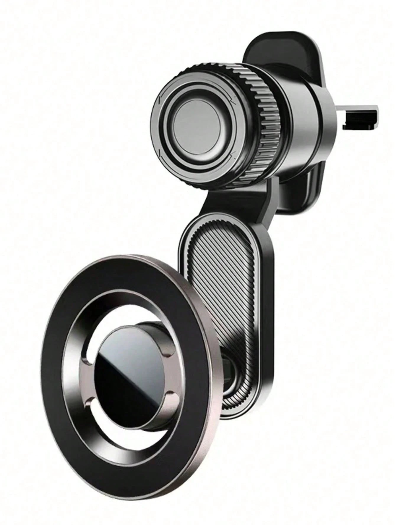 New Telescopic Base Magnetic Car Phone Holder For Dashboard, Hands-Free Phone Mount Suitable For Smartphones