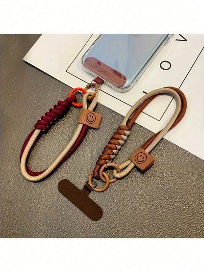 New Universal Phone Wrist Strap Lanyard, Double-Layer Woven Nylon Phone Cord Bracelet Wristlet, Sturdy Phone Tether Accessory With Card Slot Gifts For Mother, Family, Friends, Birthday, Holiday Phone