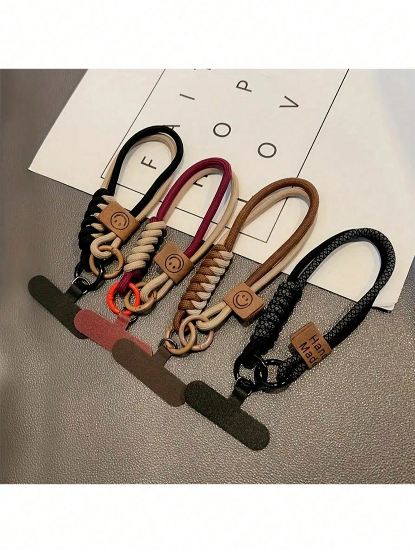 New Universal Phone Wrist Strap Lanyard, Double-Layer Woven Nylon Phone Cord Bracelet Wristlet, Sturdy Phone Tether Accessory With Card Slot Gifts For Mother, Family, Friends, Birthday, Holiday Phone
